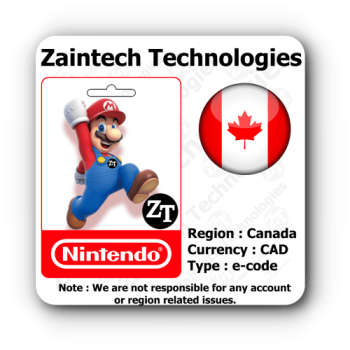 CAD 10 Nintendo Canada
