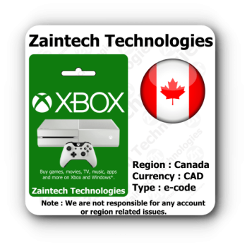 CAD 100 Xbox Canada