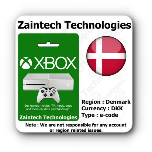 DKK 300 Xbox Denmark