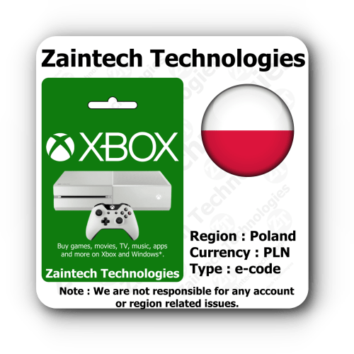 PLN 20 Xbox Poland