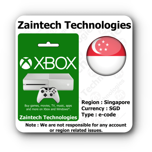 SGD 20 Xbox Singapore