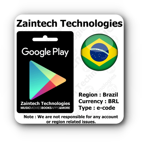 BRL 10 Google Play Brazil
