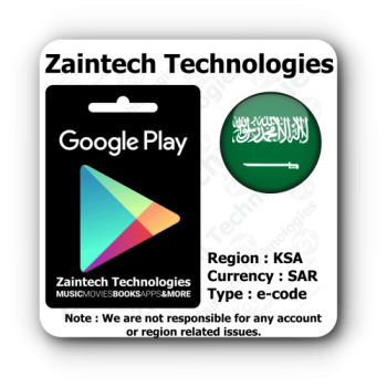 SAR 5 Google Play Saudi Arab