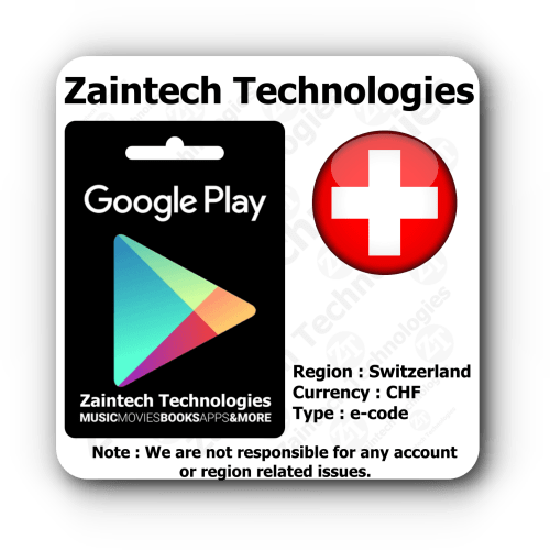CHF 2 Google Play Switzerland