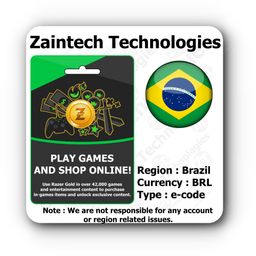 BRL 5 Razer Gold Brazil