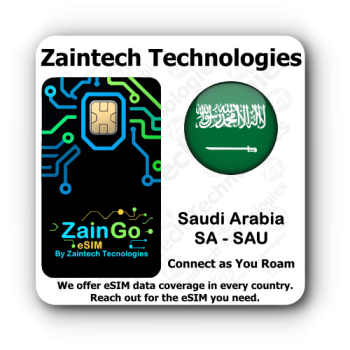 ZainGo eSIM Saudi Arabia