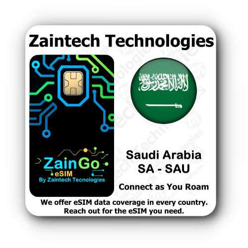 ZainGo eSIM Saudi Arabia