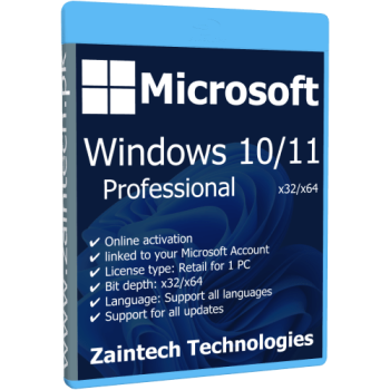 MS Windows 10/11 Pro - Digital License